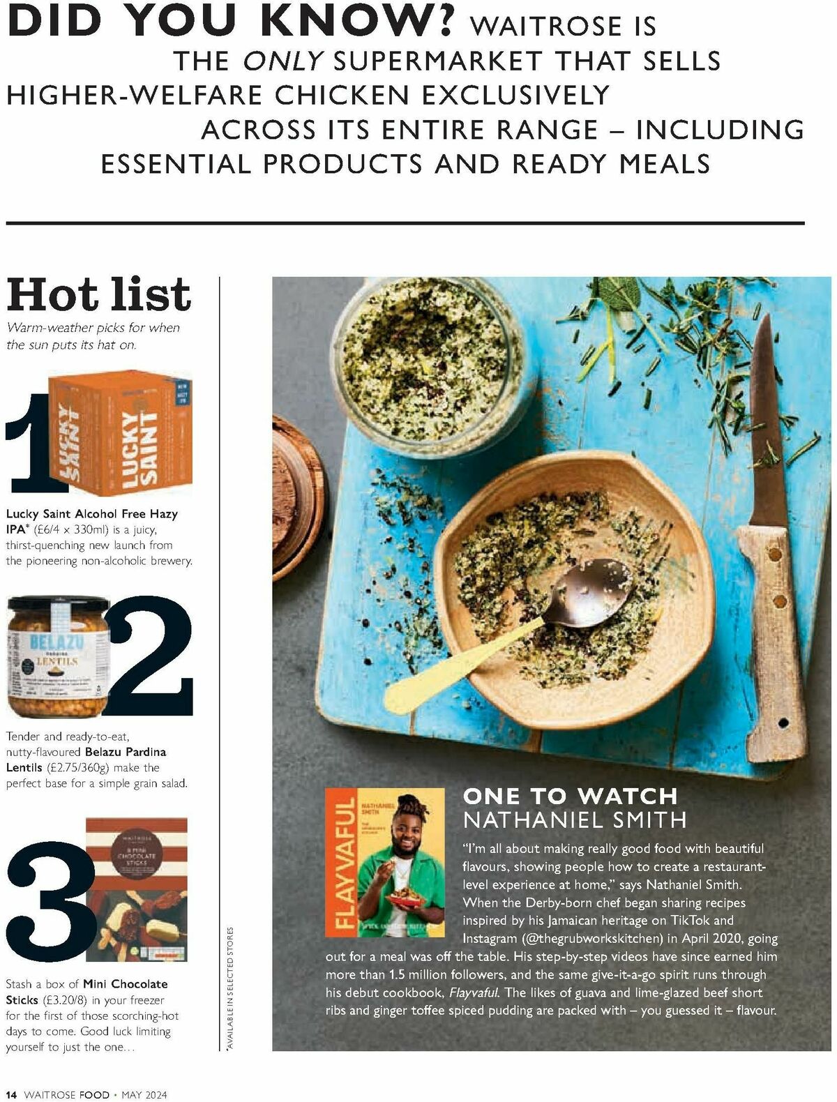 Waitrose Food Magazine May Offers from 1 May