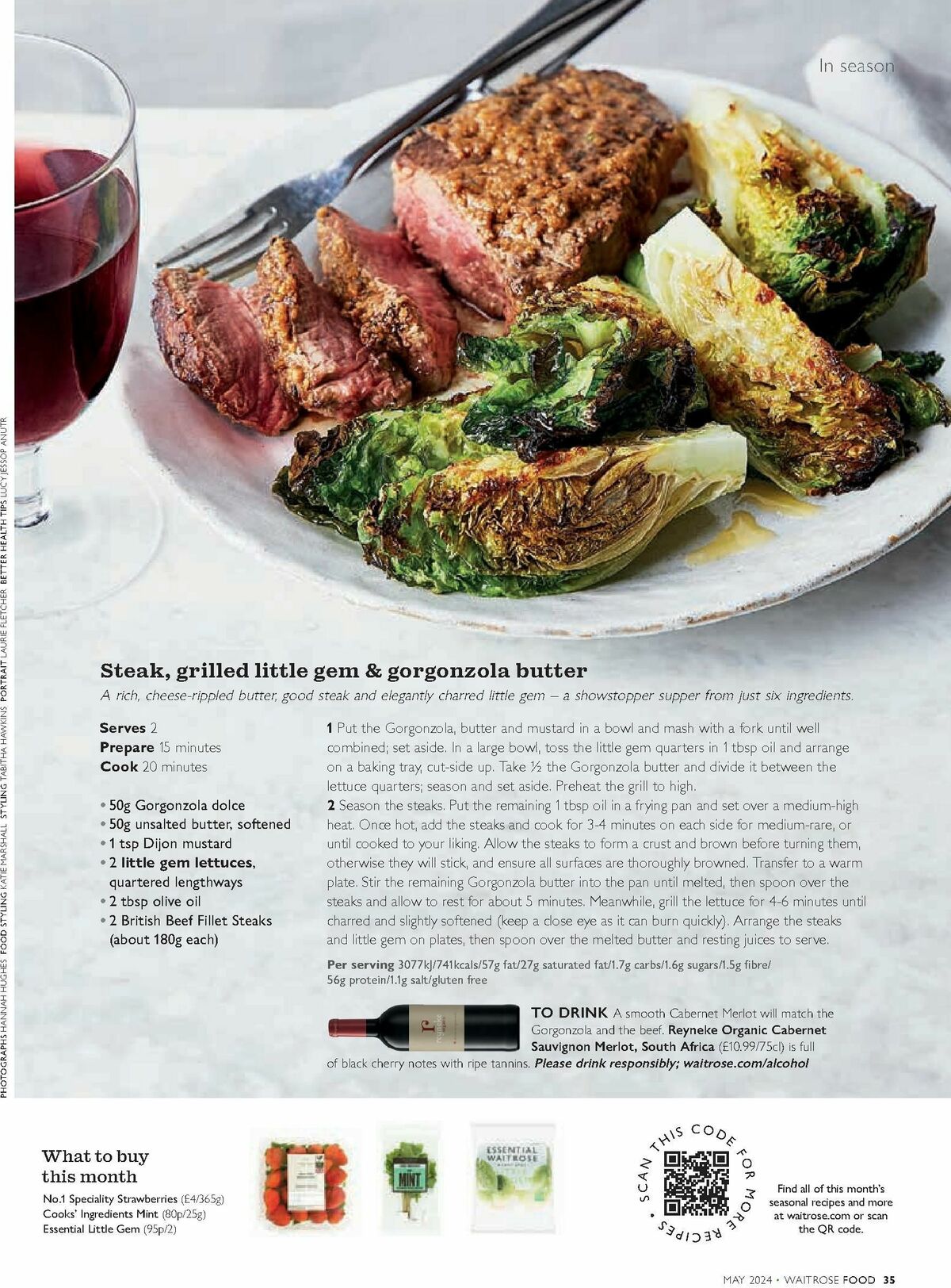 Waitrose Food Magazine May Offers from 1 May