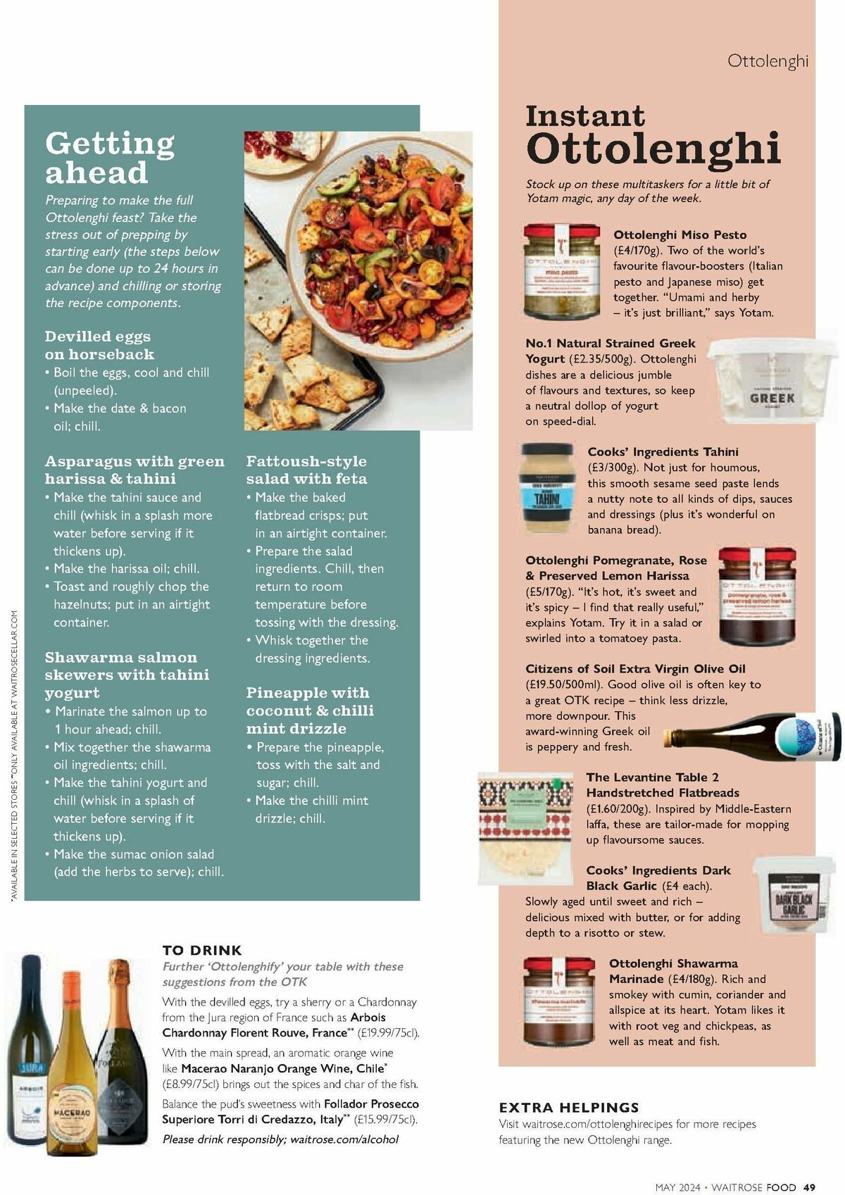 Waitrose Food Magazine May Offers from 1 May