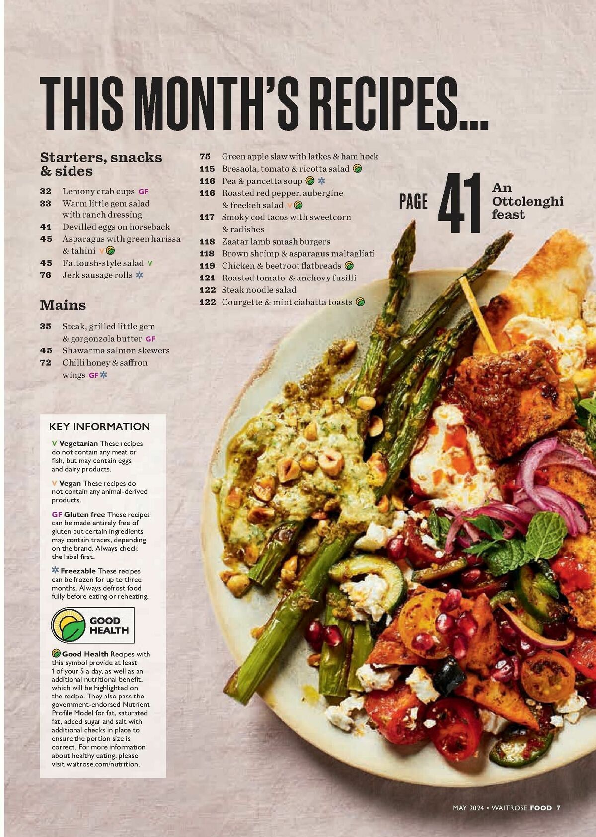 Waitrose Food Magazine May Offers from 1 May