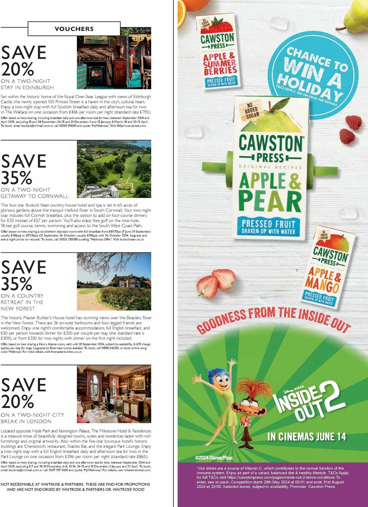 Waitrose Food Magazine June Offers from 1 June