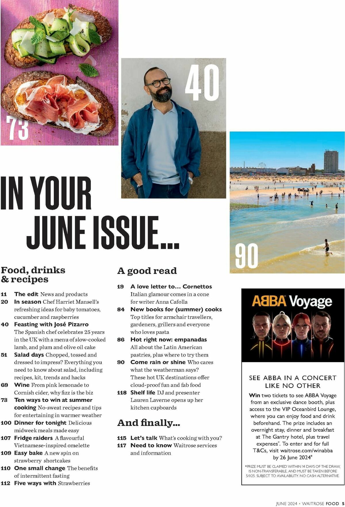 Waitrose Food Magazine June Offers from 1 June