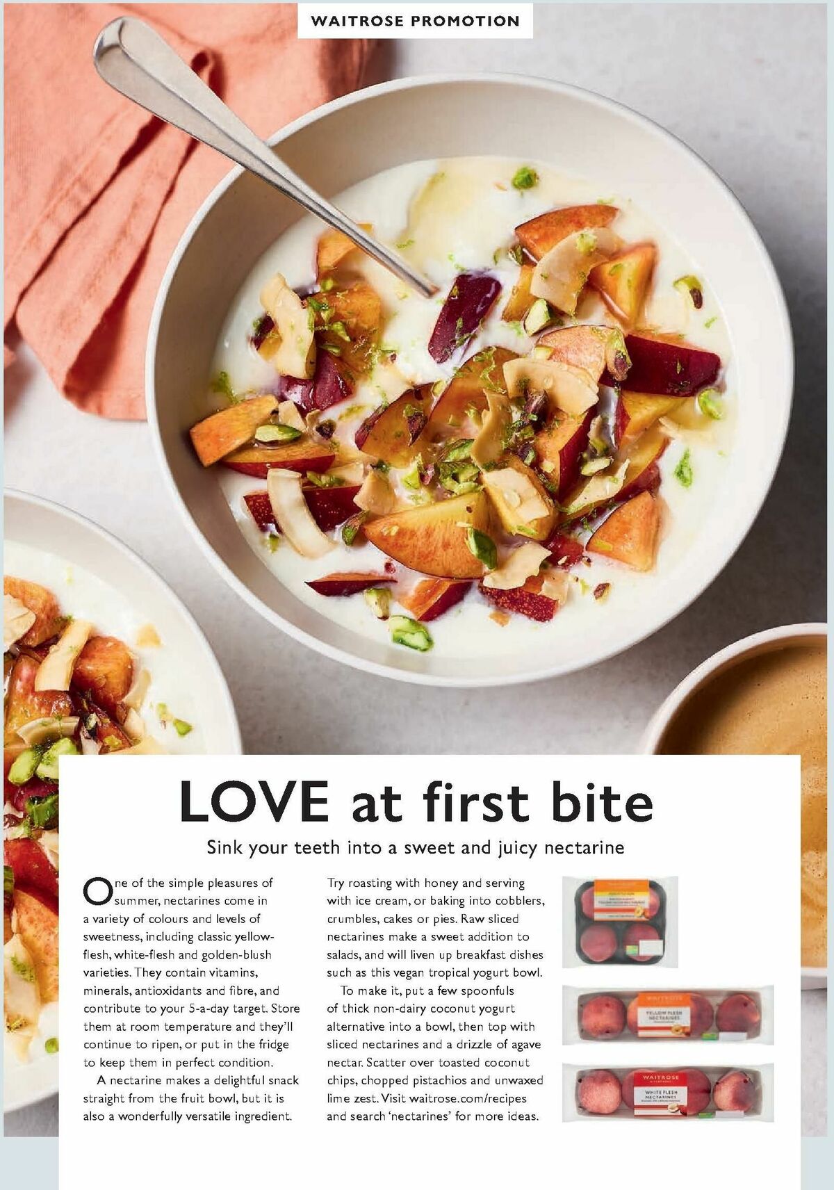 Waitrose Food Magazine July Offers from 1 July