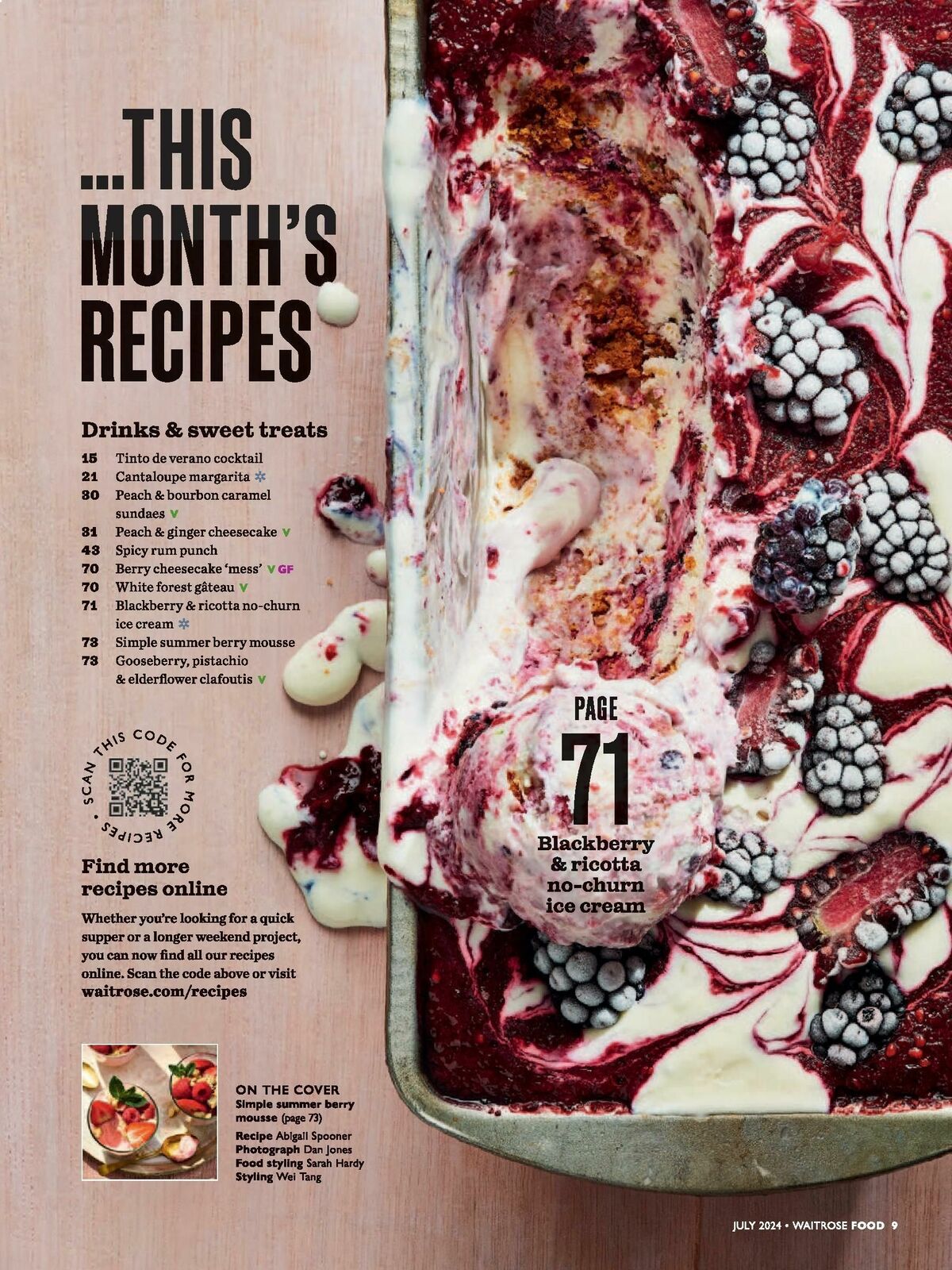 Waitrose Food Magazine July Offers from 1 July