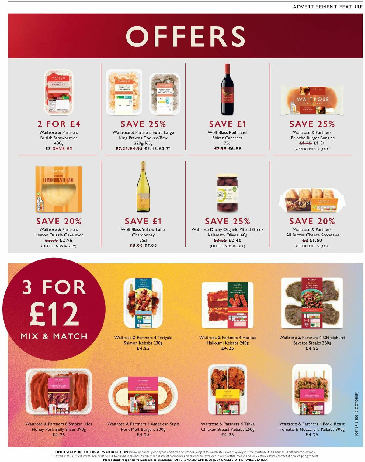 Waitrose Offers from 11 July