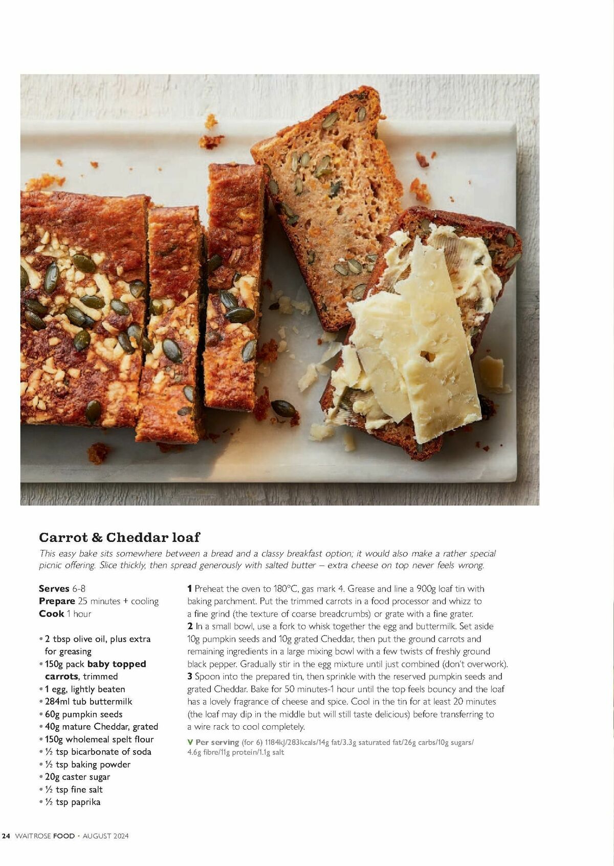 Waitrose Food Magazine August Offers from 1 August