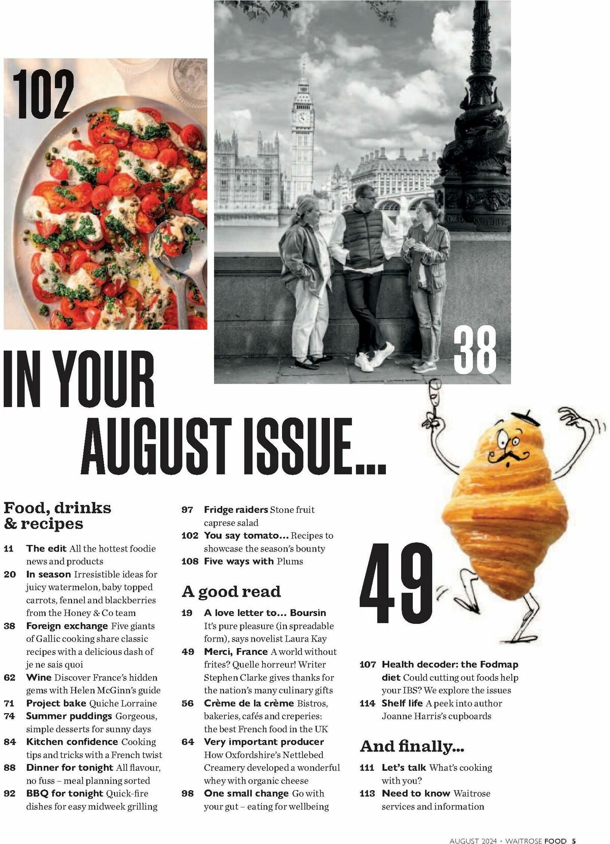 Waitrose Food Magazine August Offers from 1 August