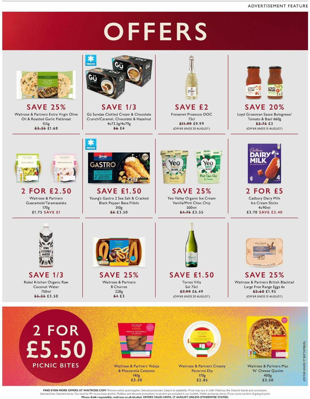 Waitrose Offers from 1 August