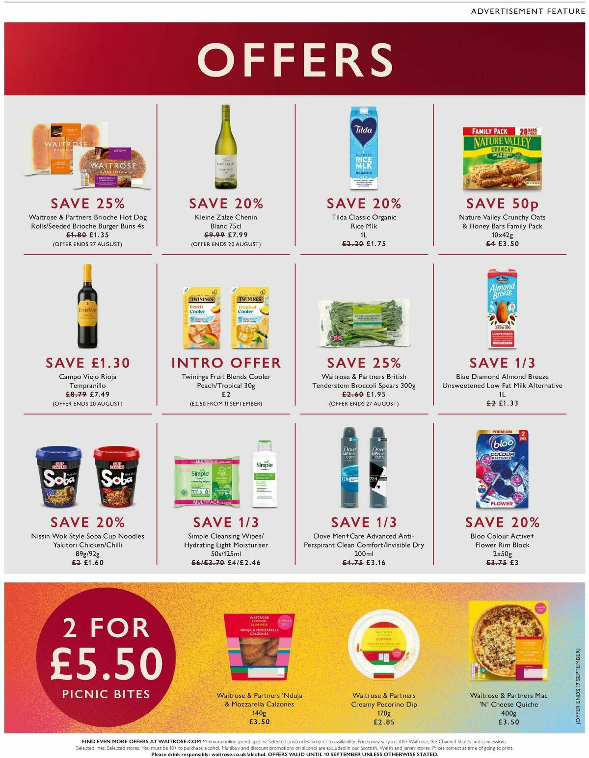 Waitrose Offers from 15 August