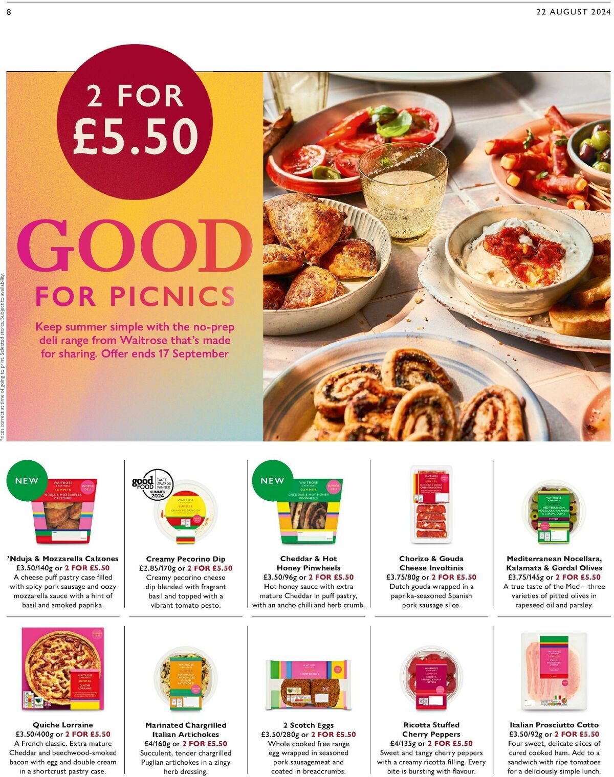 Waitrose Offers from 22 August