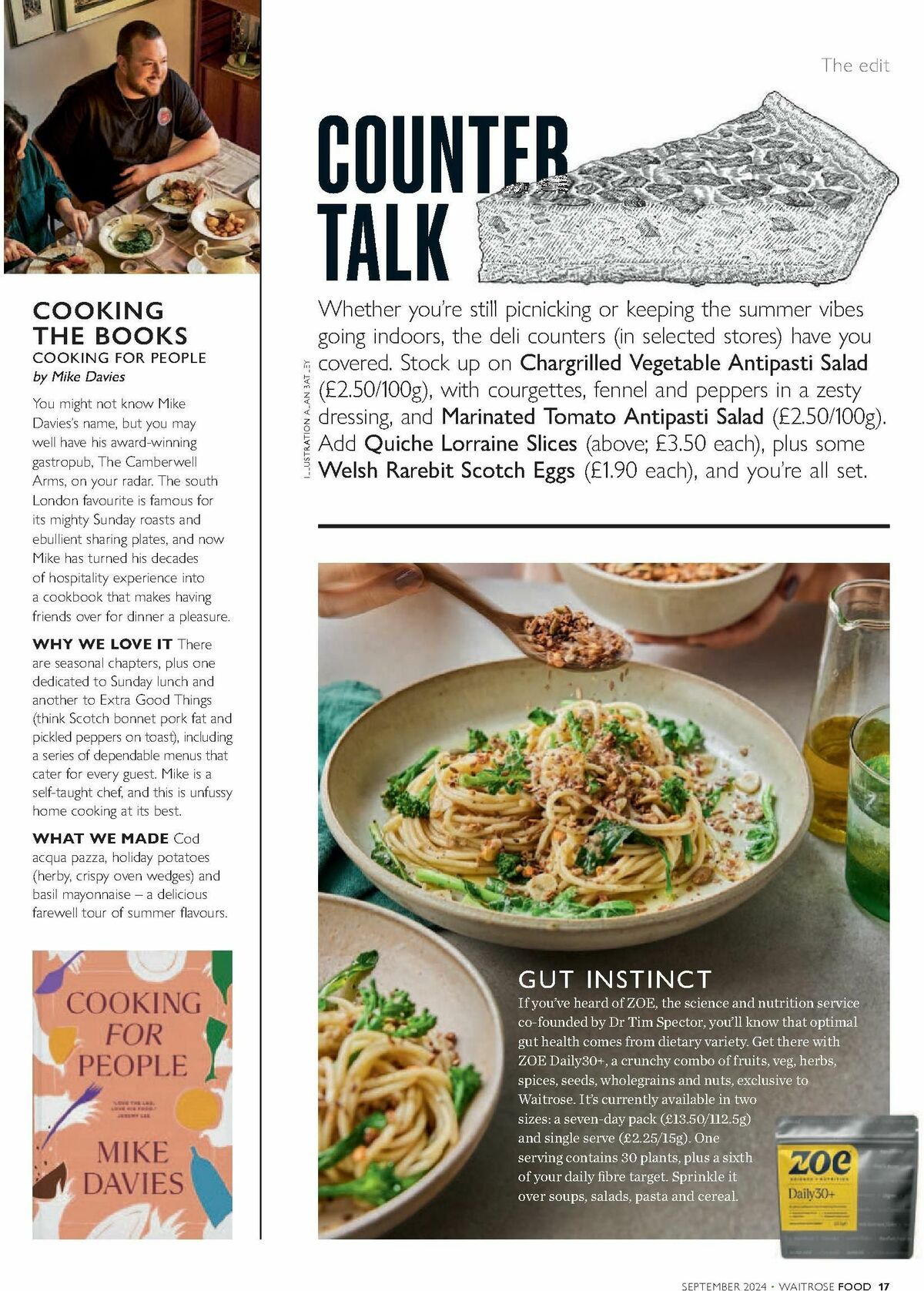 Waitrose Food Magazine September Offers from 1 September