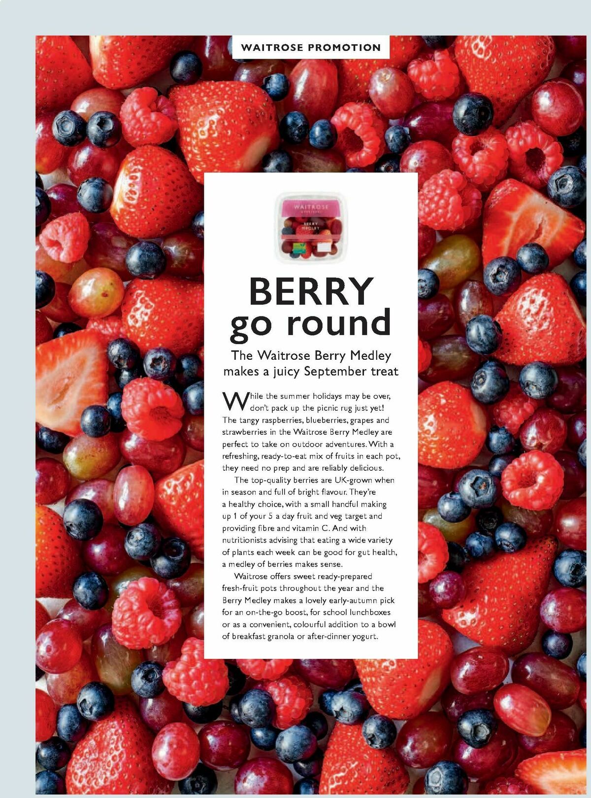 Waitrose Food Magazine September Offers from 1 September