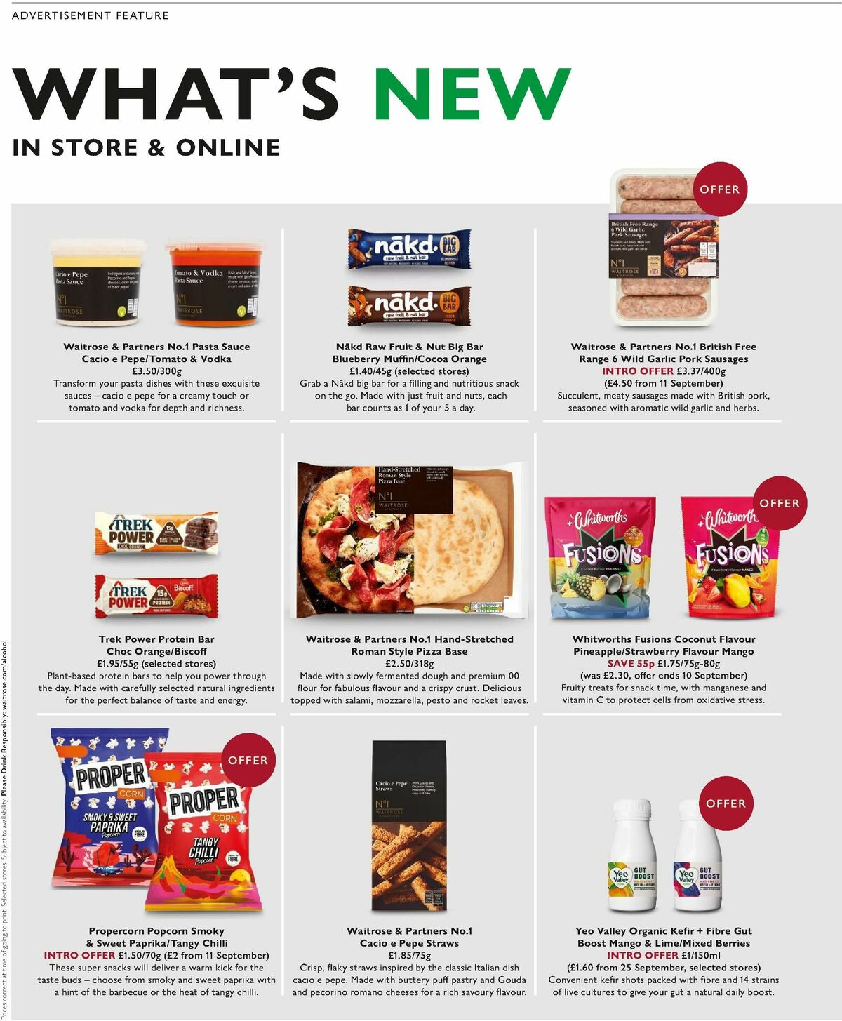 Waitrose Offers from 5 September