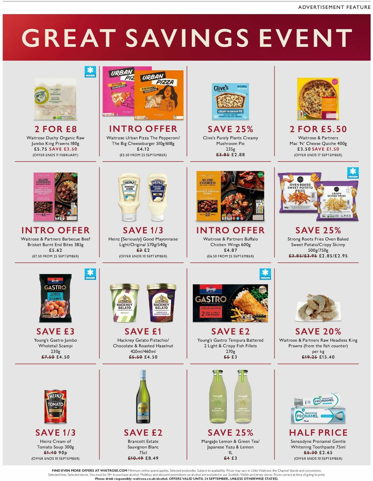 Waitrose Offers from 5 September