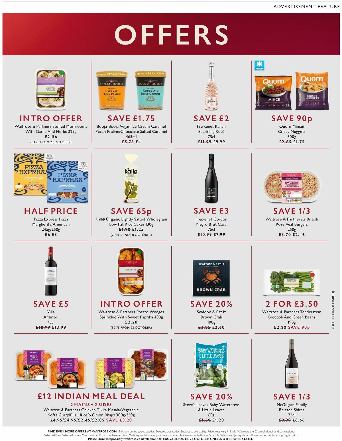 Waitrose Offers from 26 September