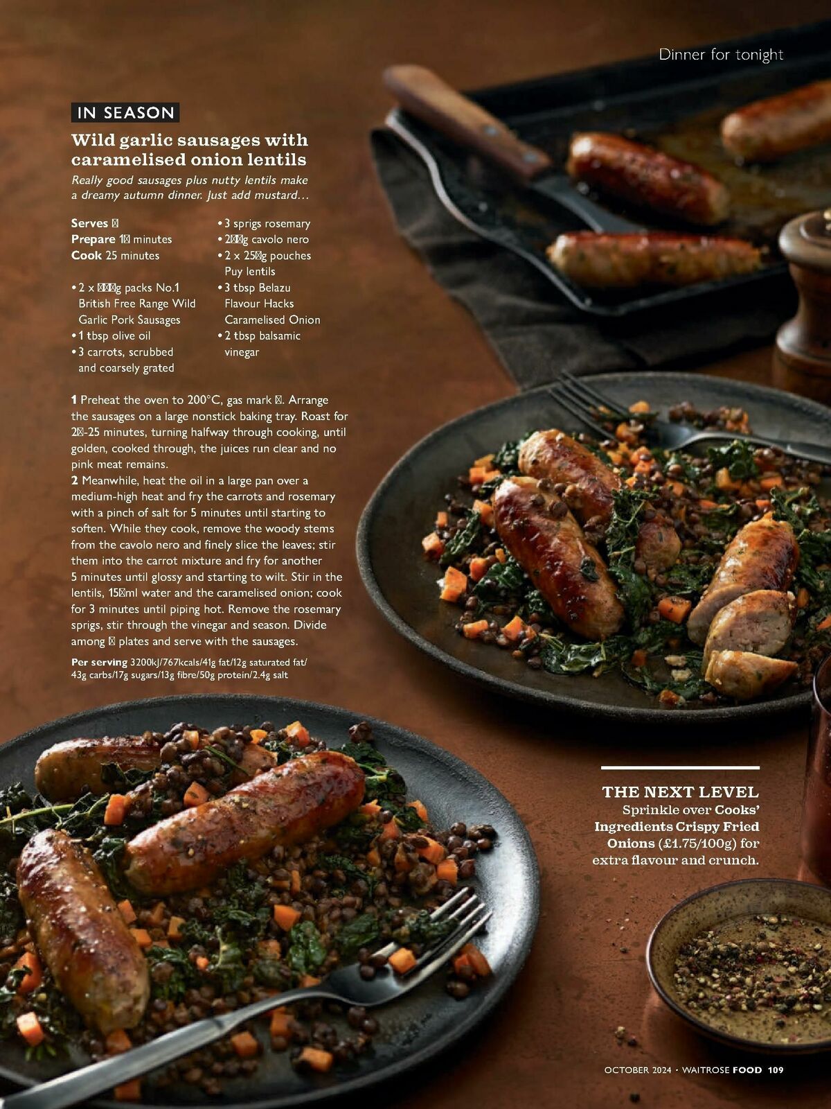 Waitrose Food Magazine October Offers from 1 October