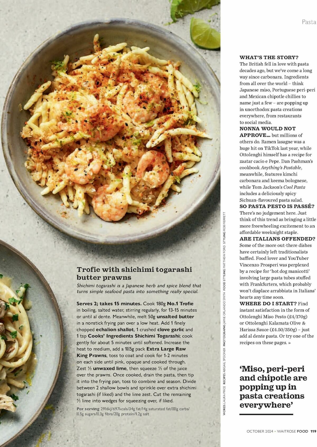 Waitrose Food Magazine October Offers from 1 October