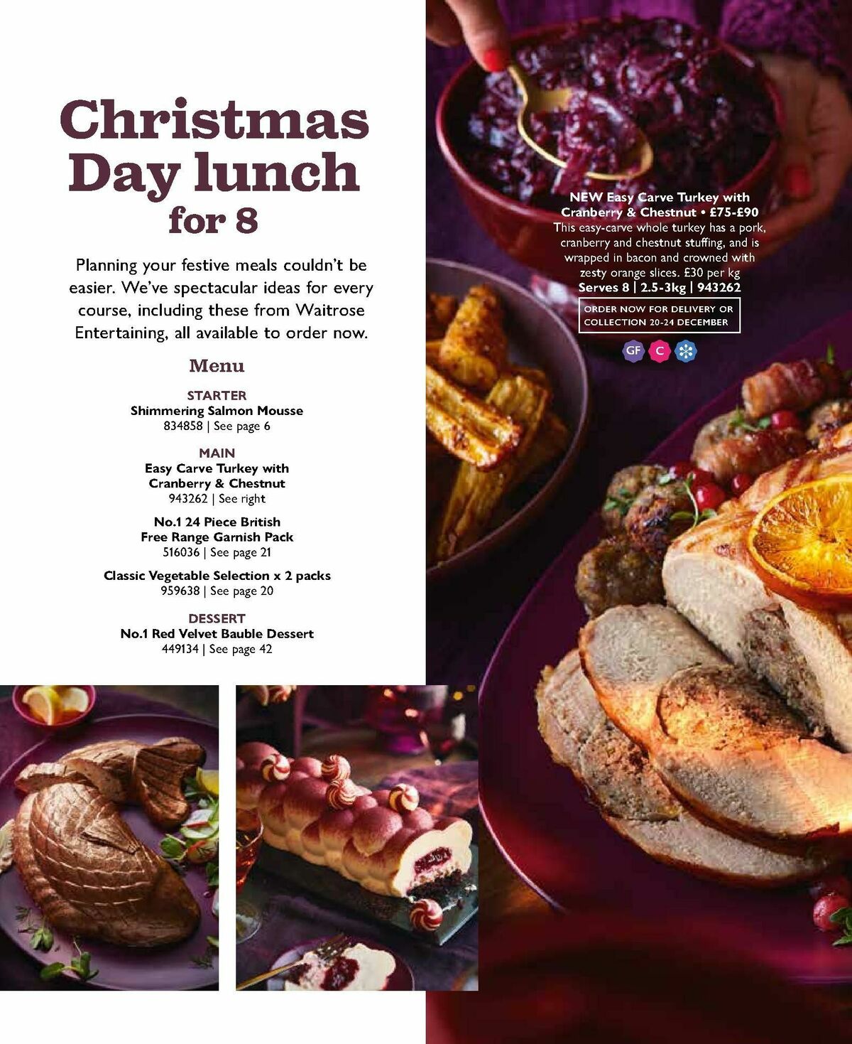 Waitrose Christmas Magazine Offers from 2 October