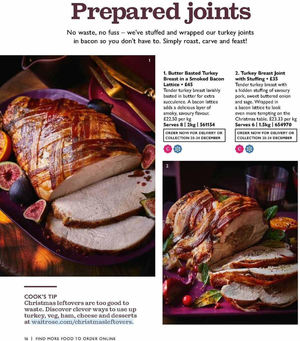 Waitrose Christmas Magazine Offers from 2 October