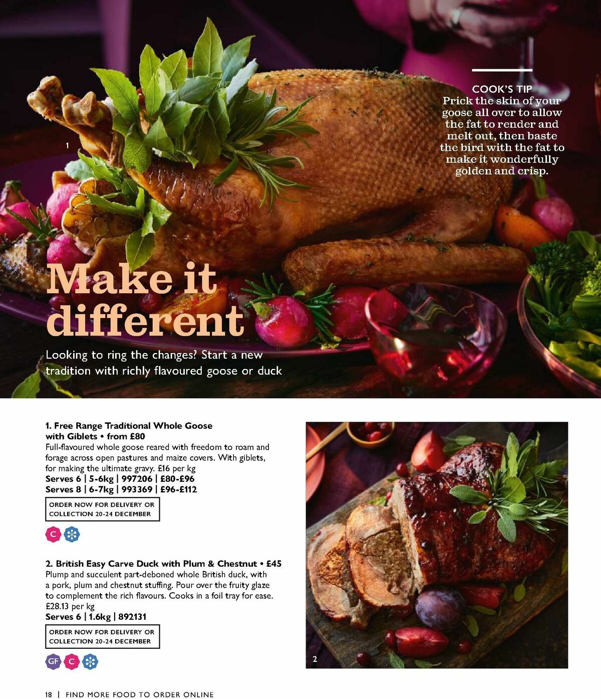 Waitrose Christmas Magazine Offers from 2 October