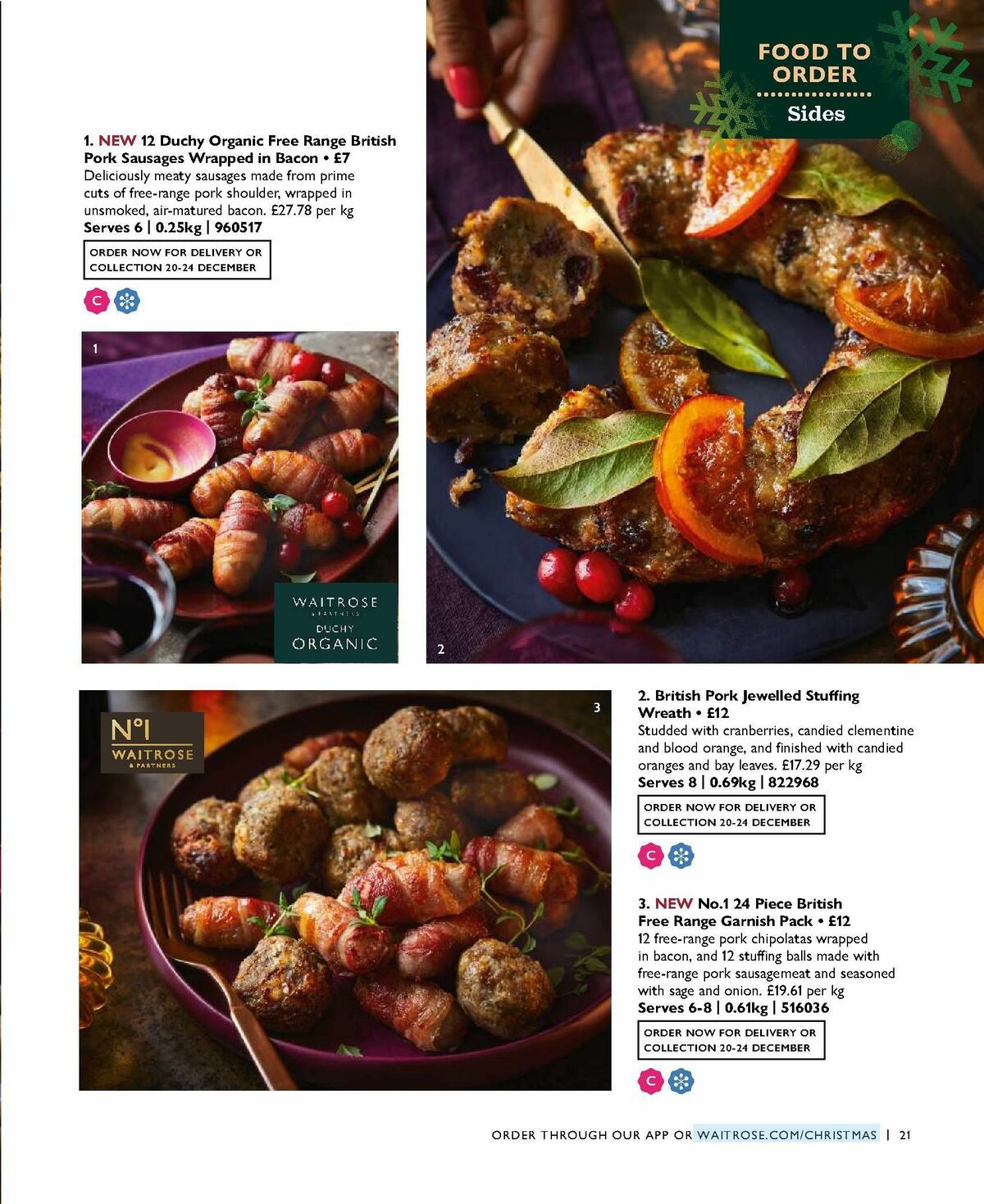 Waitrose Christmas Magazine Offers from 2 October