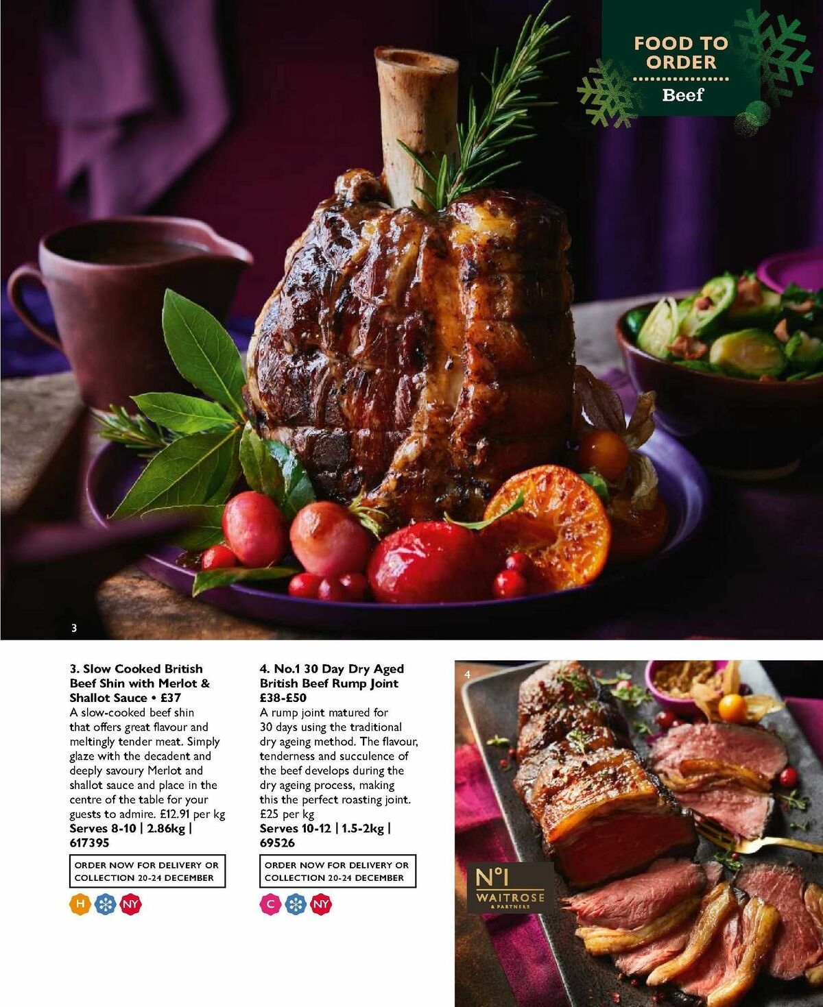 Waitrose Christmas Magazine Offers from 2 October