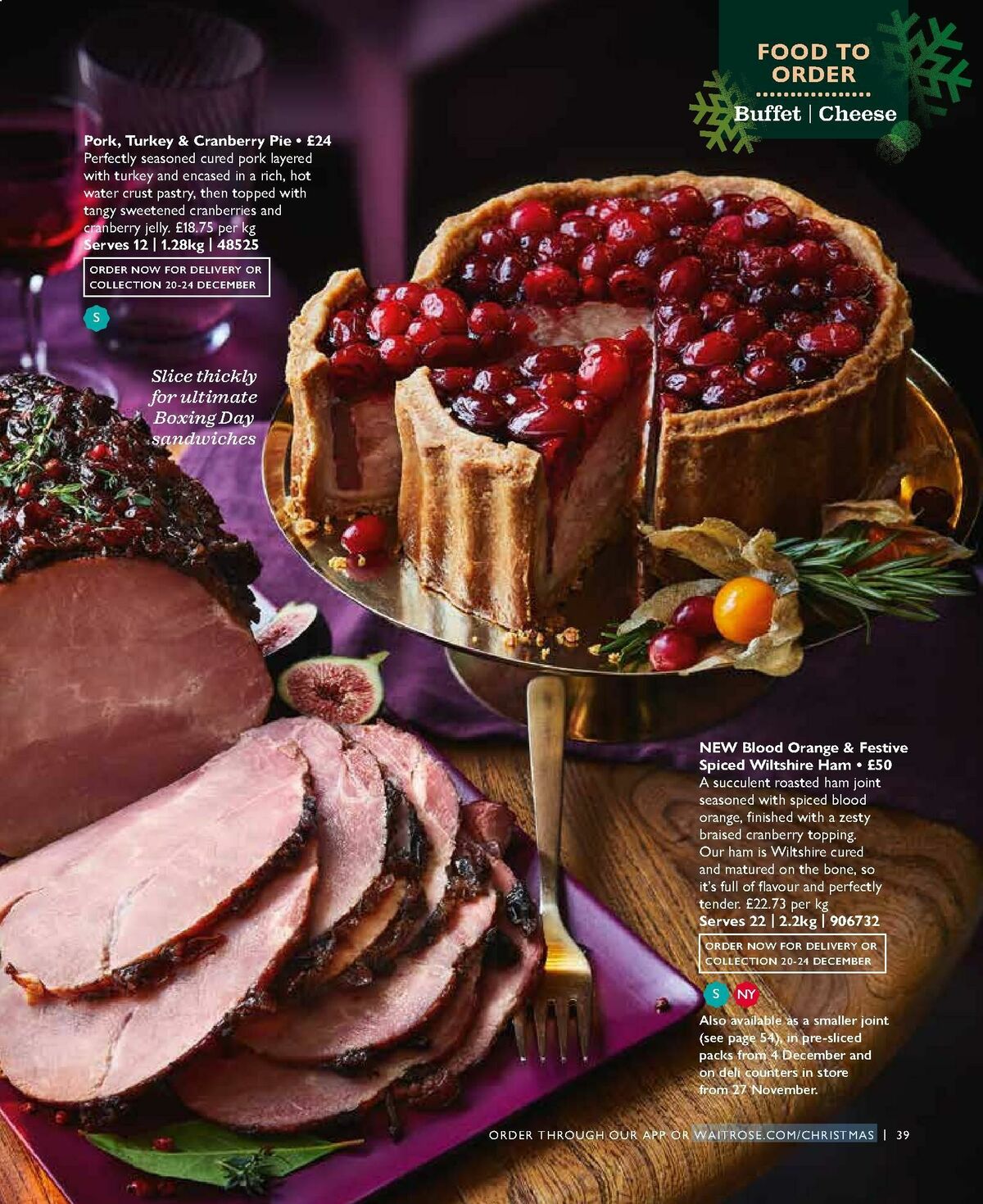 Waitrose Christmas Magazine Offers from 2 October