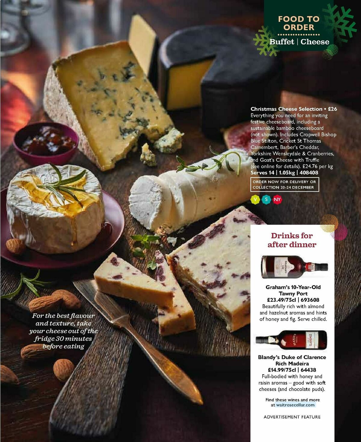 Waitrose Christmas Magazine Offers from 2 October