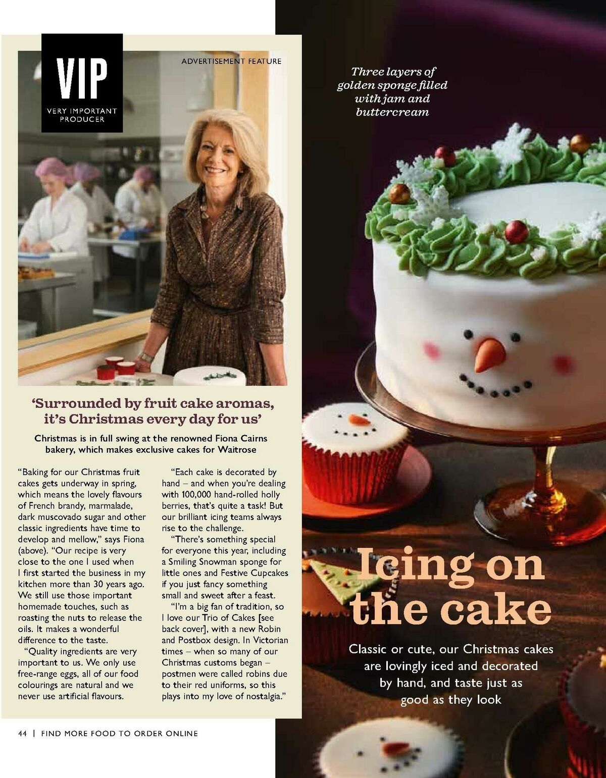 Waitrose Christmas Magazine Offers from 2 October