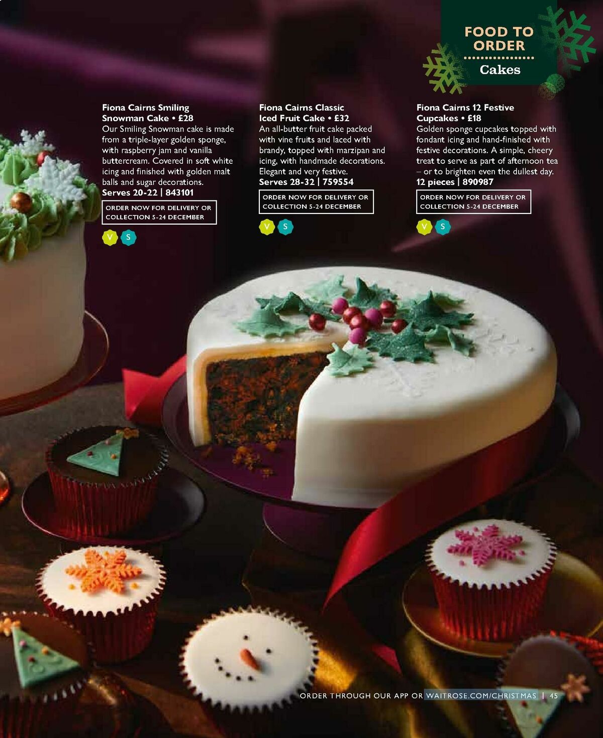 Waitrose Christmas Magazine Offers from 2 October