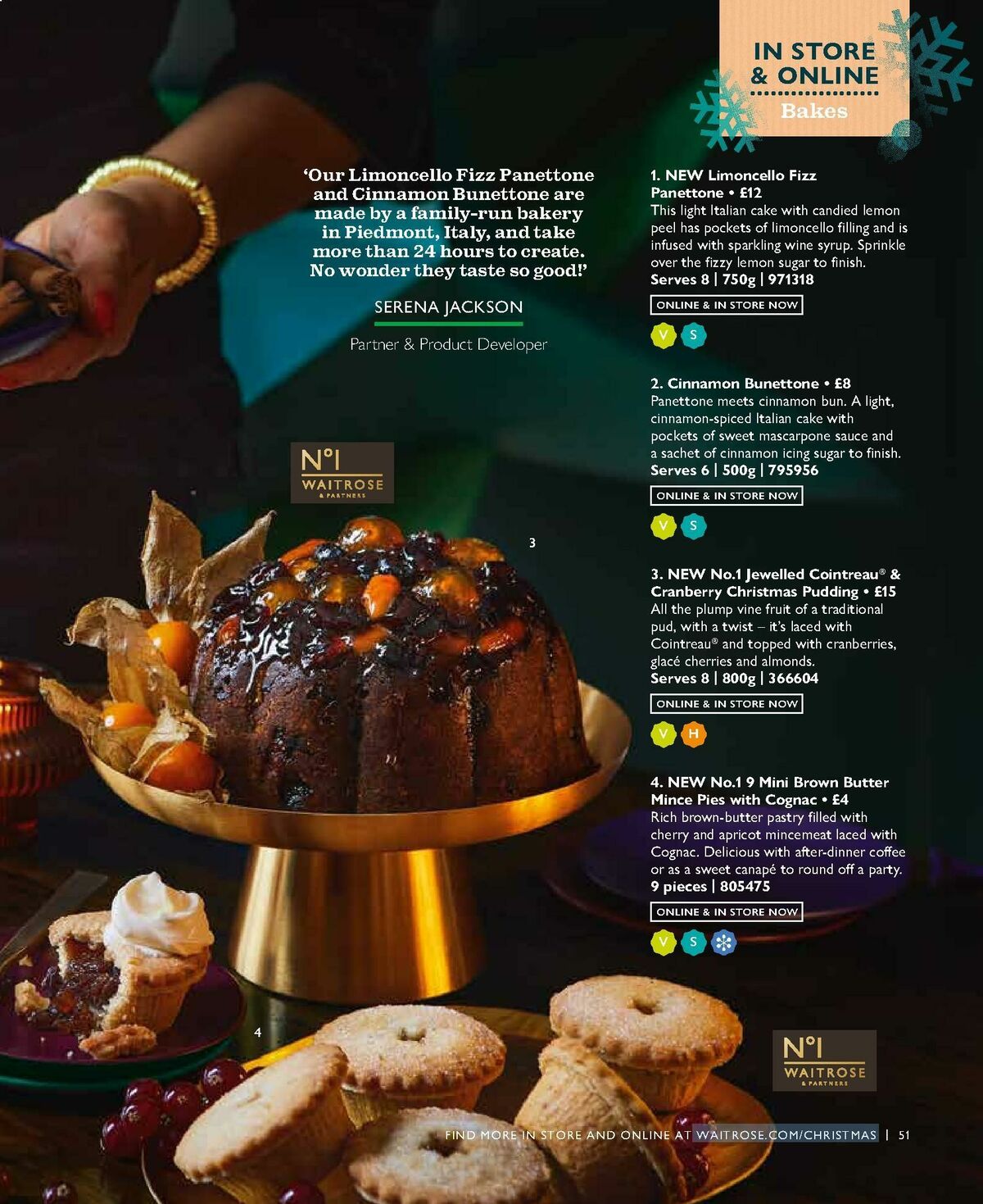 Waitrose Christmas Magazine Offers from 2 October