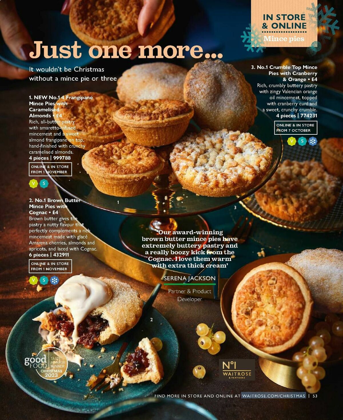 Waitrose Christmas Magazine Offers from 2 October