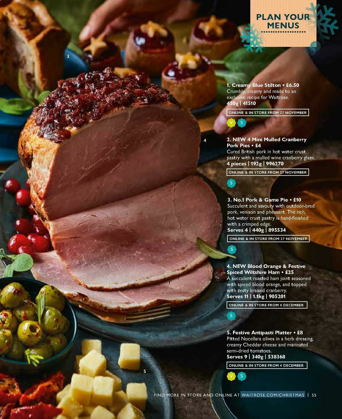 Waitrose Christmas Magazine Offers from 2 October