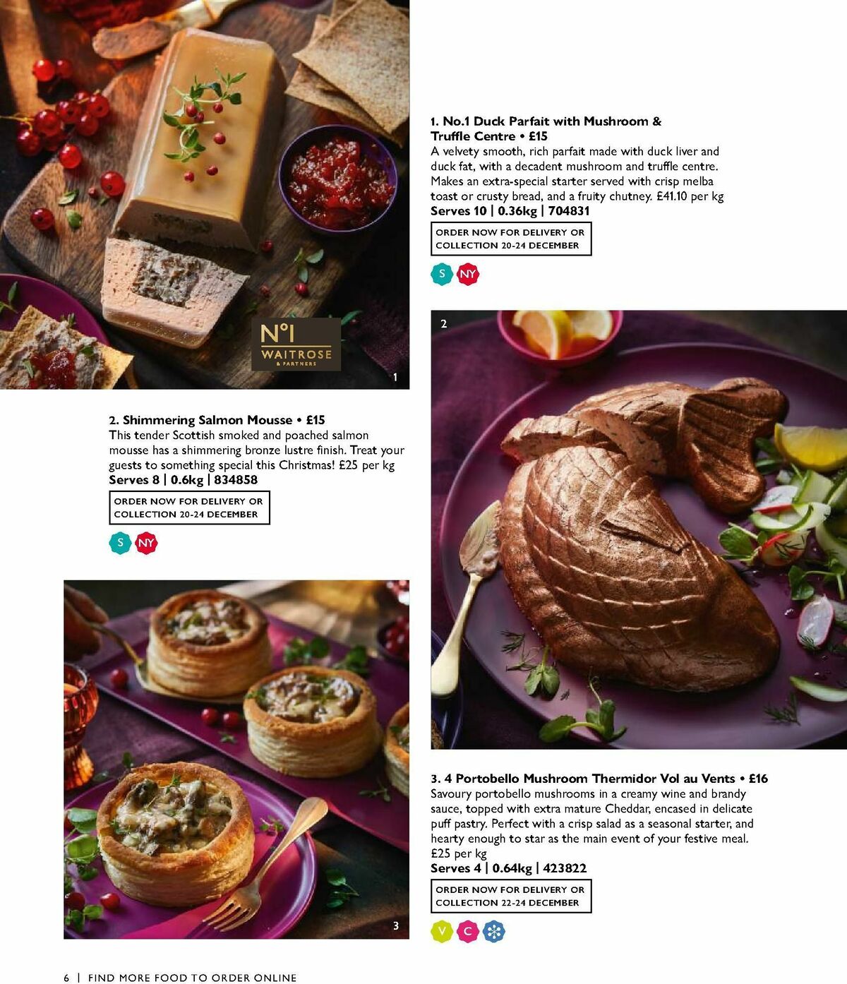 Waitrose Christmas Magazine Offers from 2 October