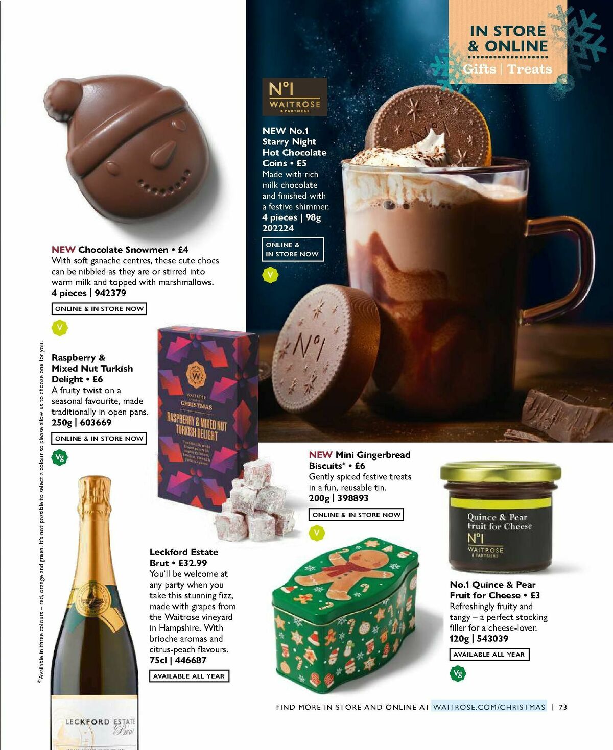 Waitrose Christmas Magazine Offers from 2 October