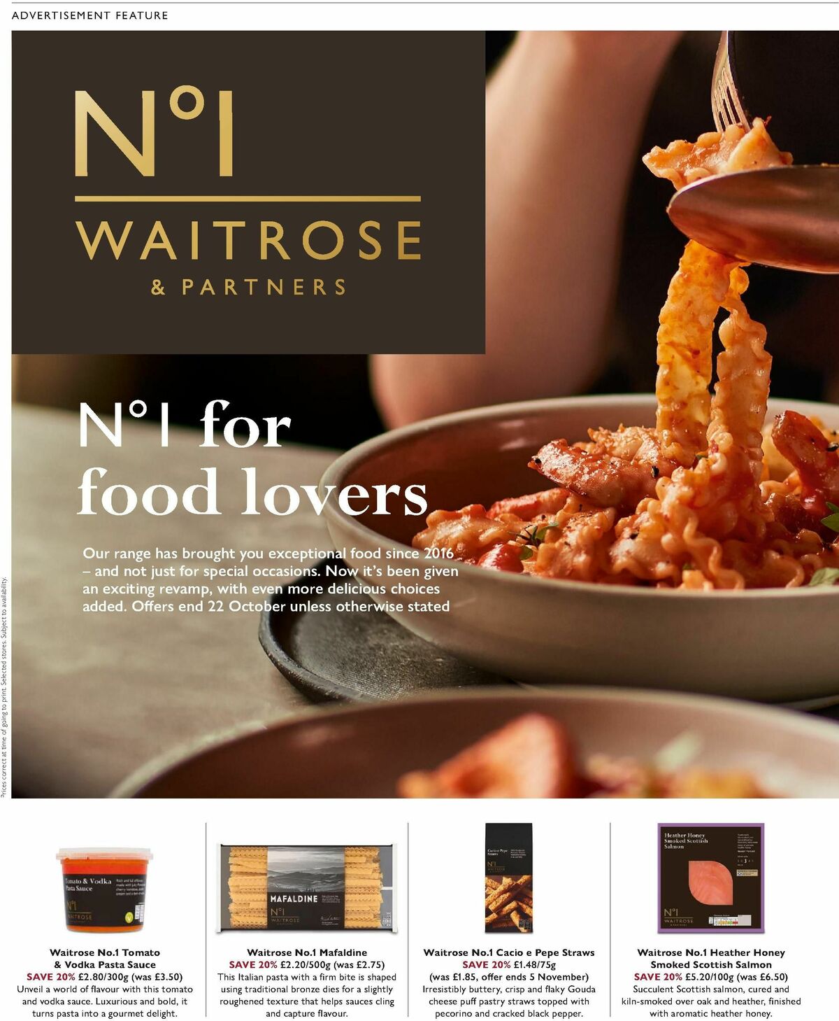 Waitrose Offers from 3 October