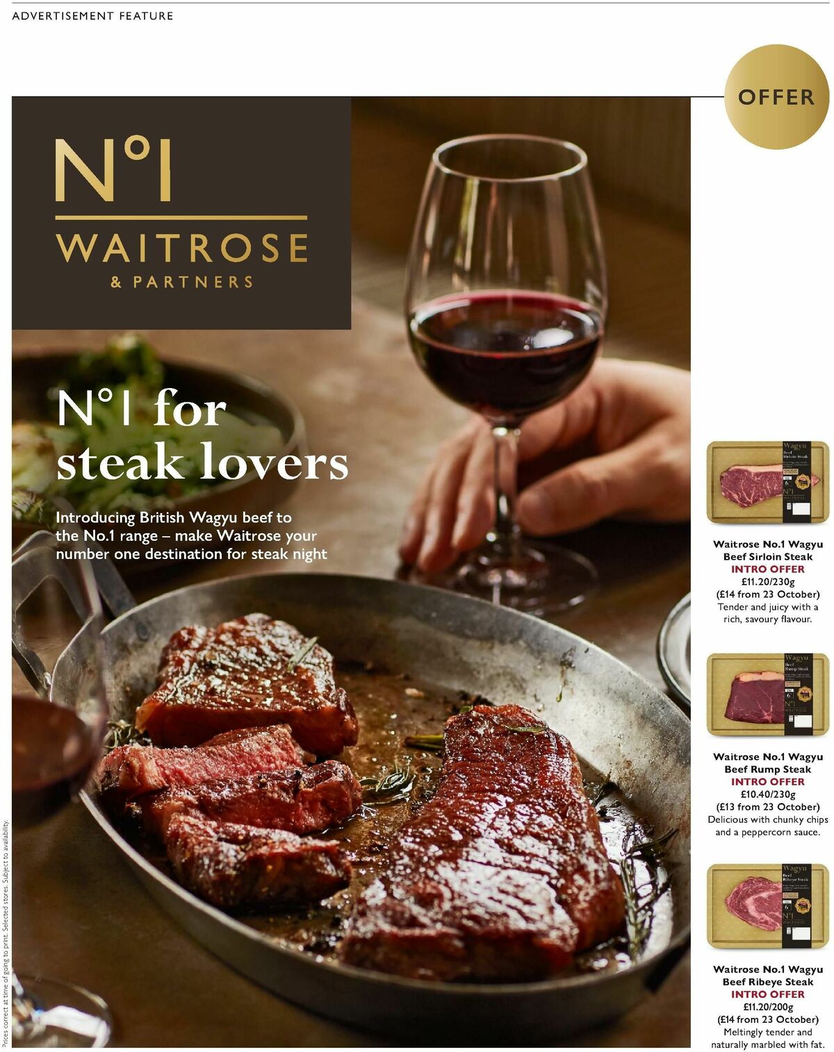 Waitrose Offers from 3 October