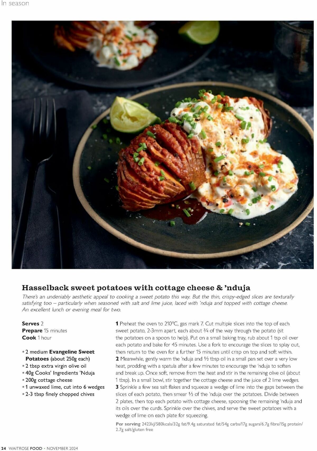 Waitrose Food Magazine November Offers from 1 November