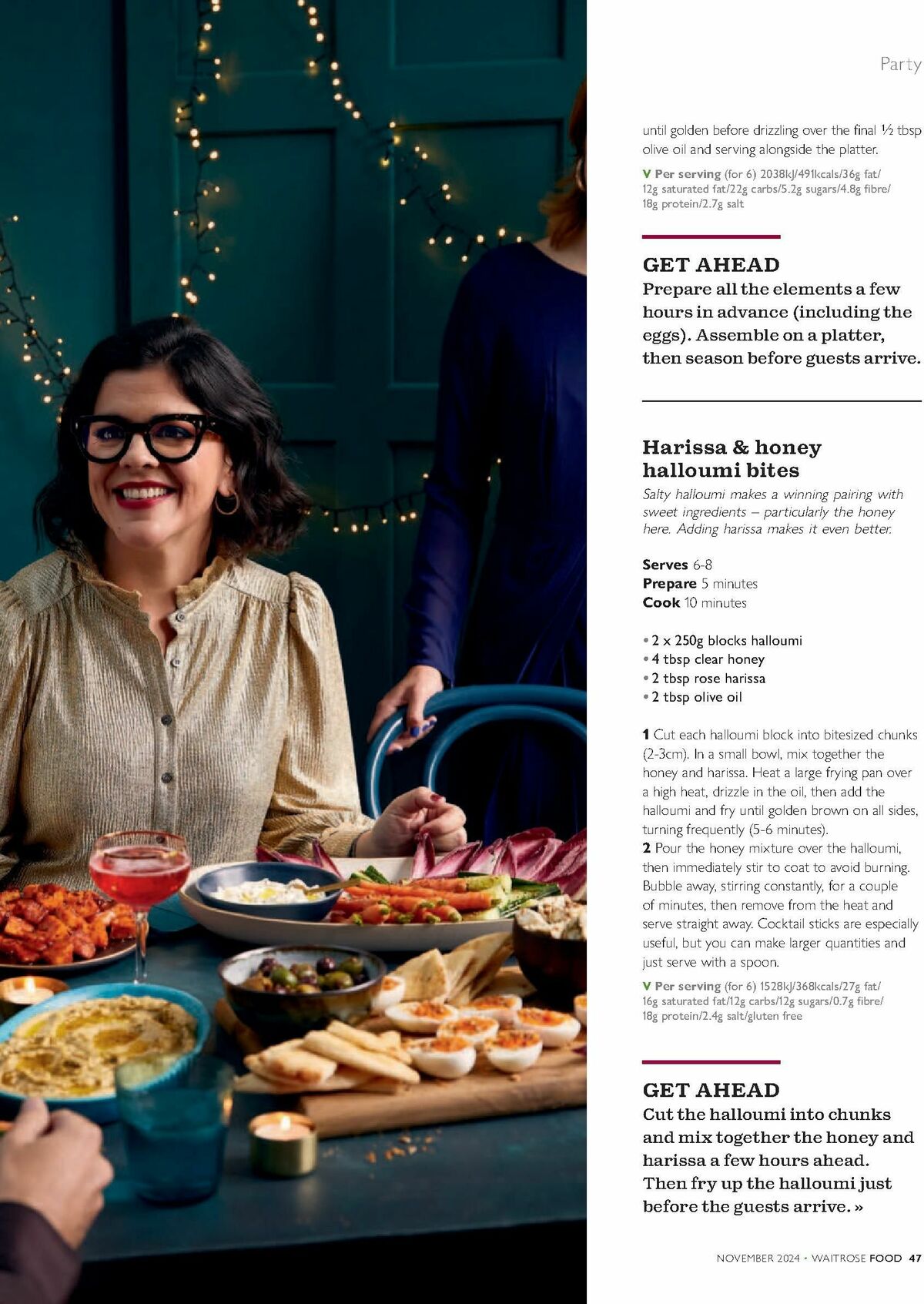 Waitrose Food Magazine November Offers from 1 November