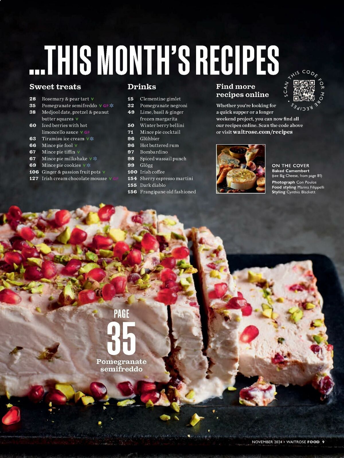 Waitrose Food Magazine November Offers from 1 November