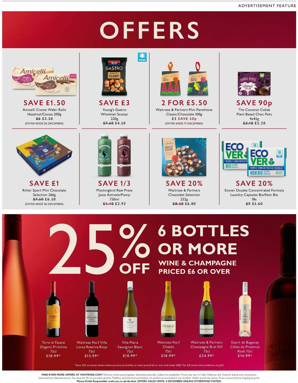 Waitrose Offers from 28 November