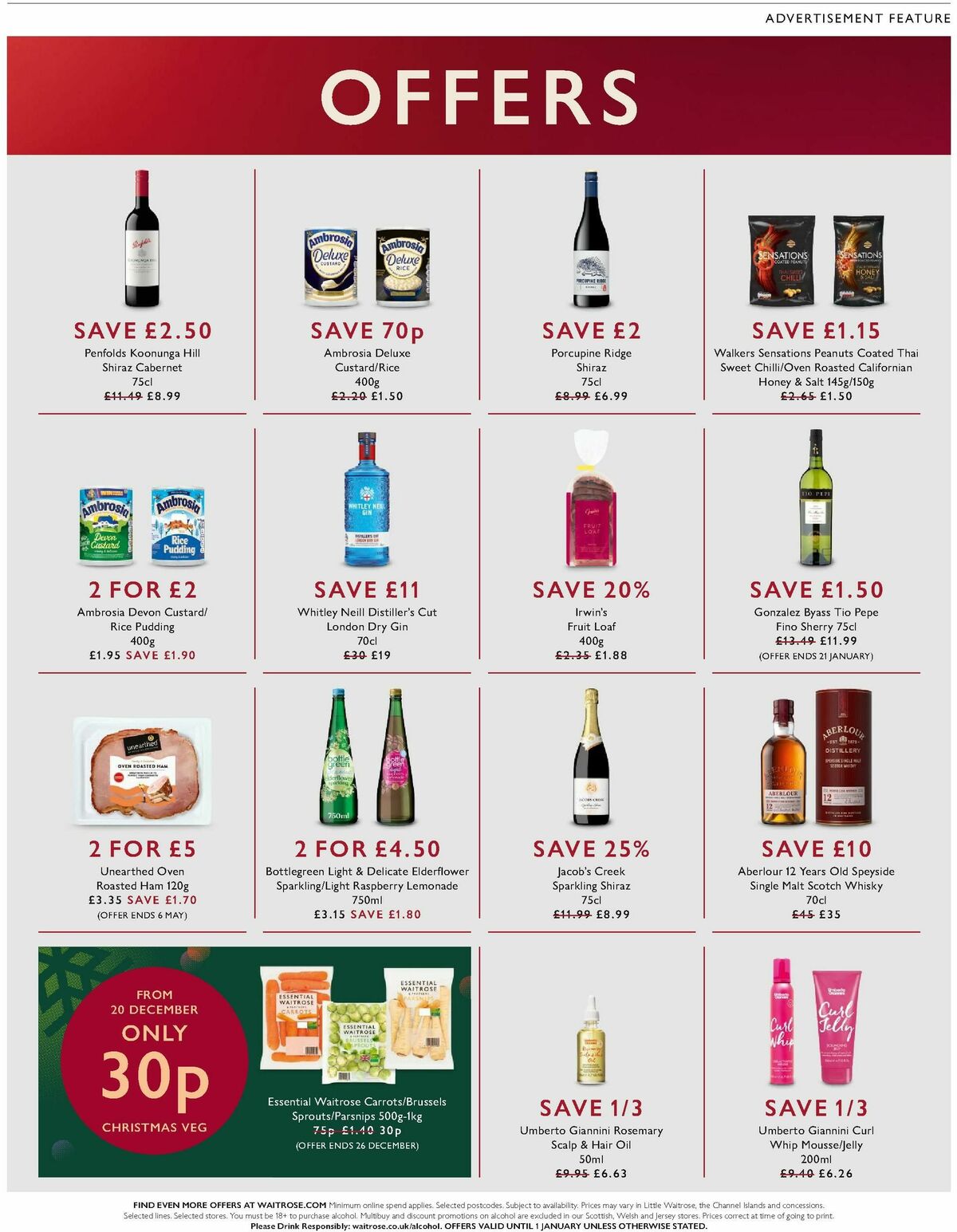 Waitrose Offers from 19 December