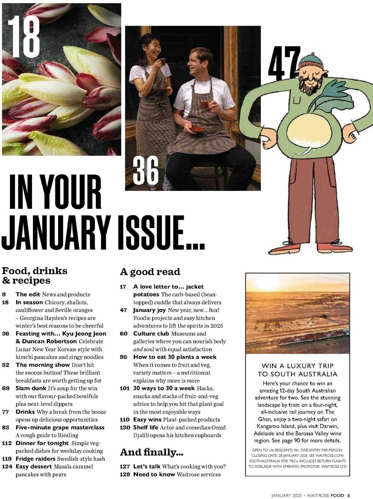 Waitrose Food Magazine January Offers from 1 January