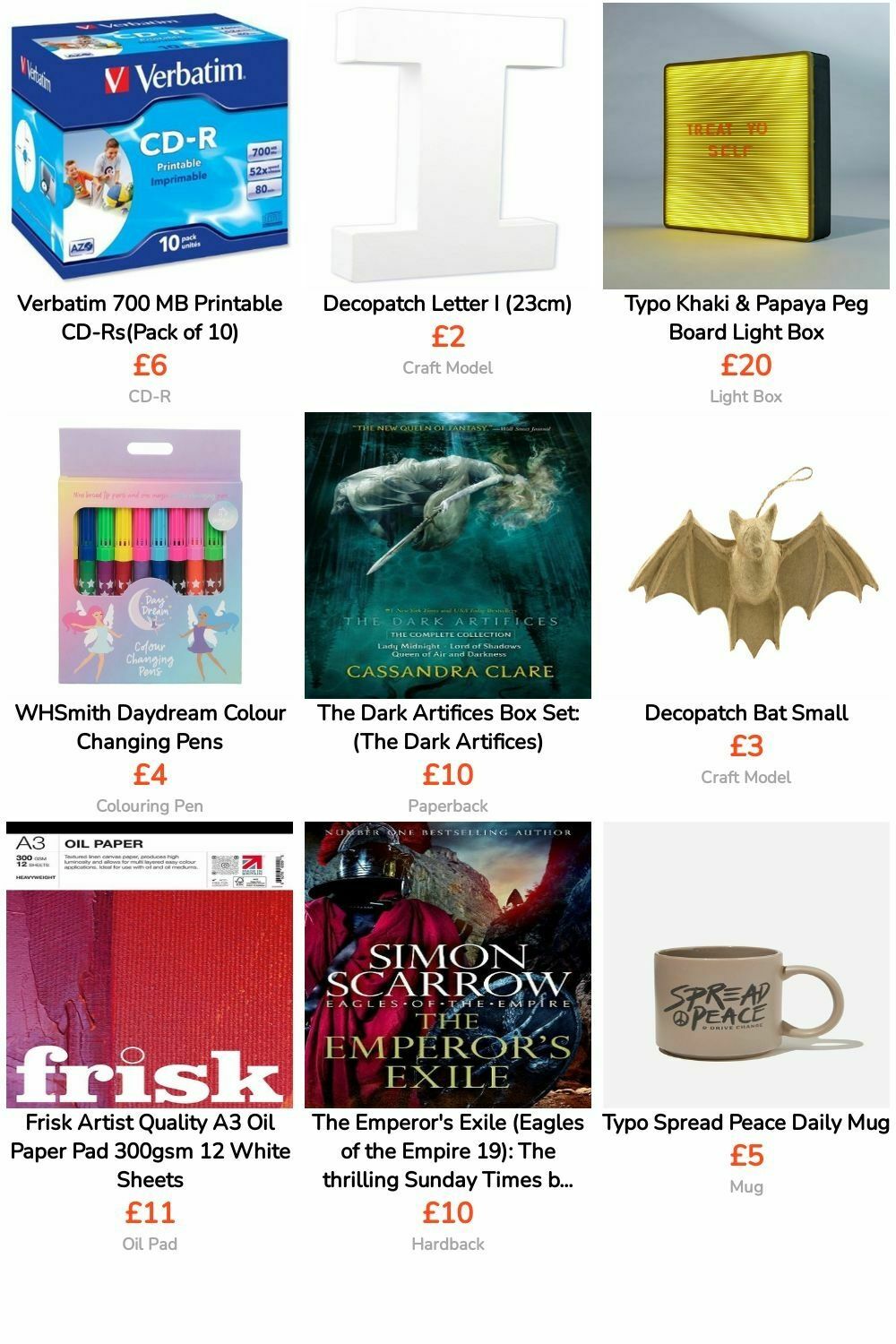 WHSmith Offers from 14 November