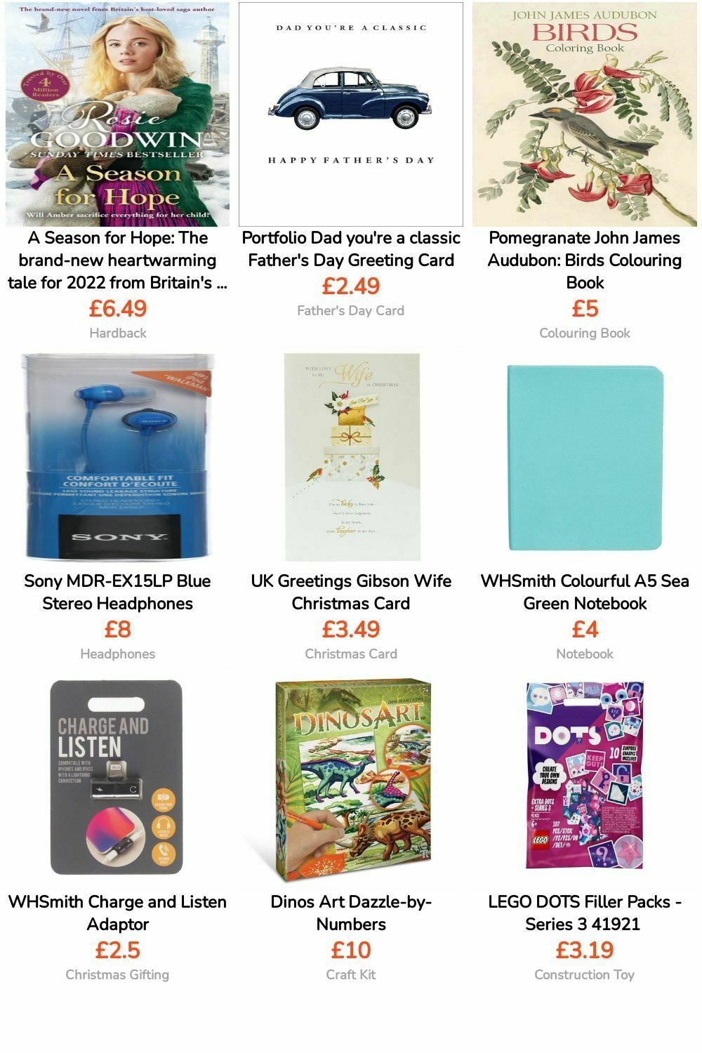 WHSmith Offers from 2 January