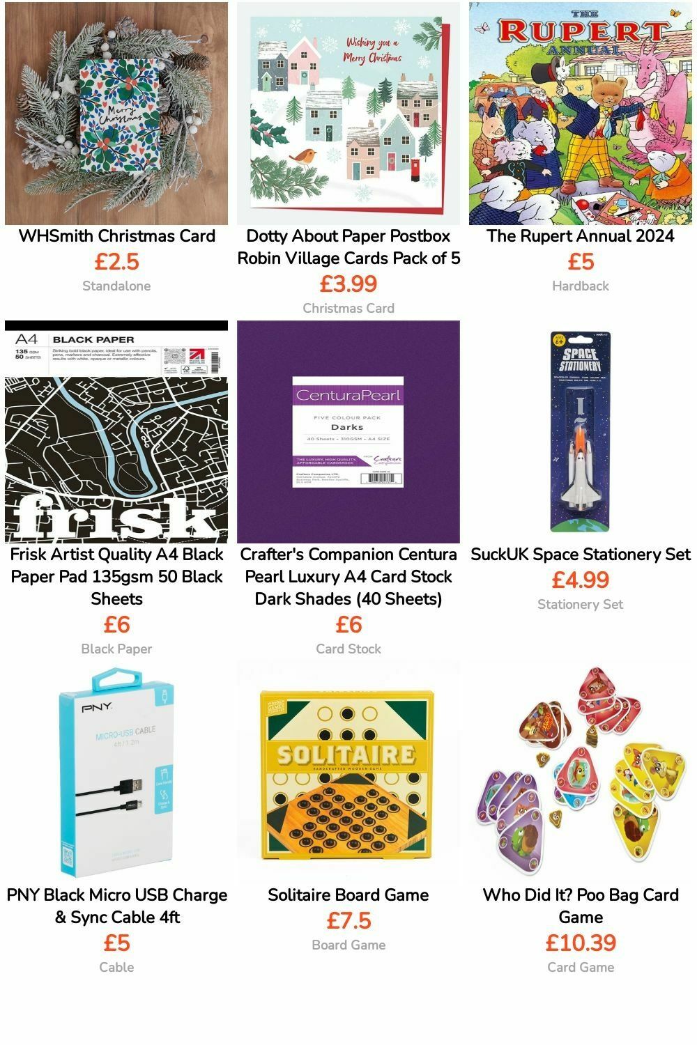 WHSmith Offers from 9 January