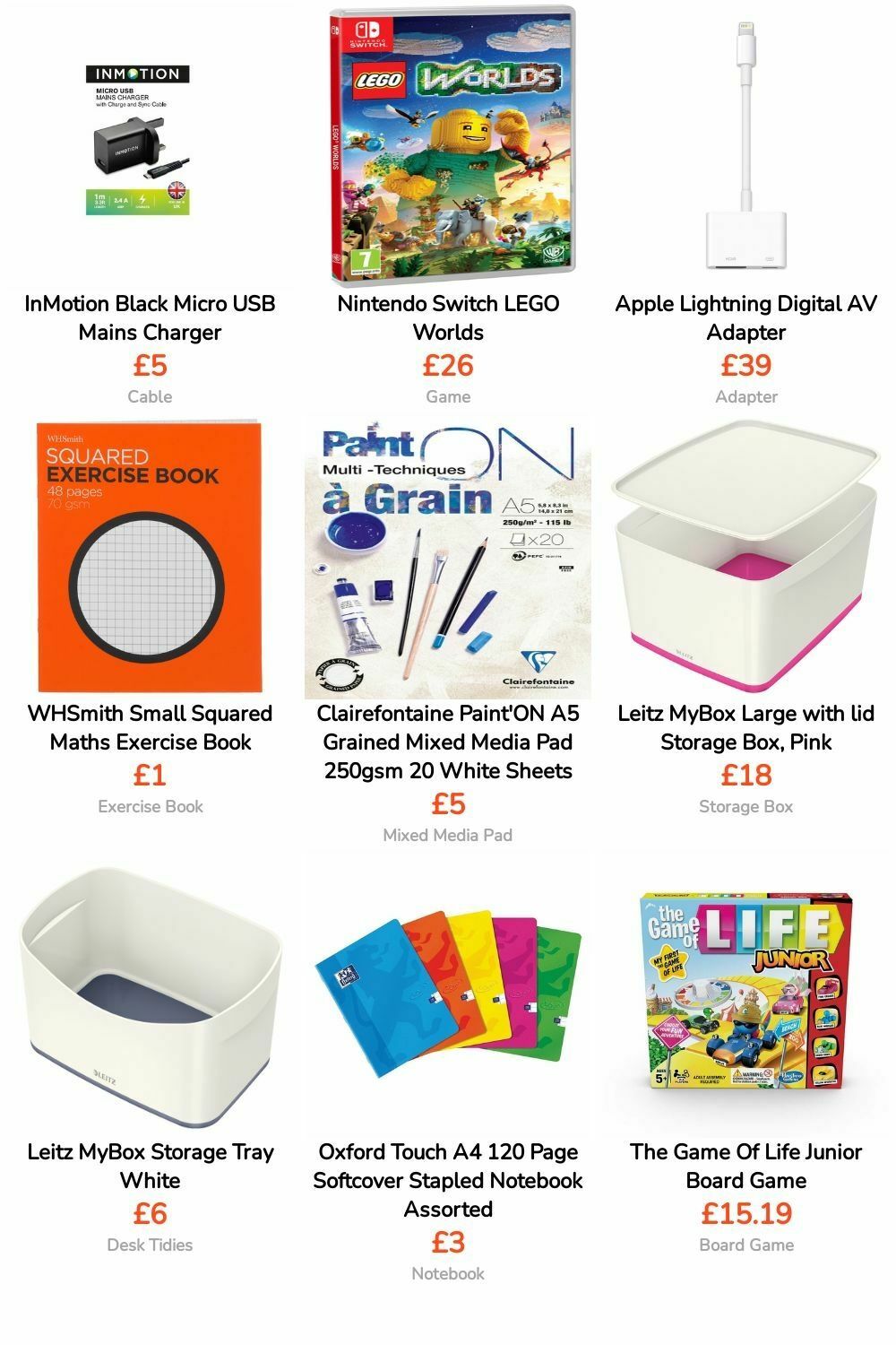 WHSmith Offers from 1 April