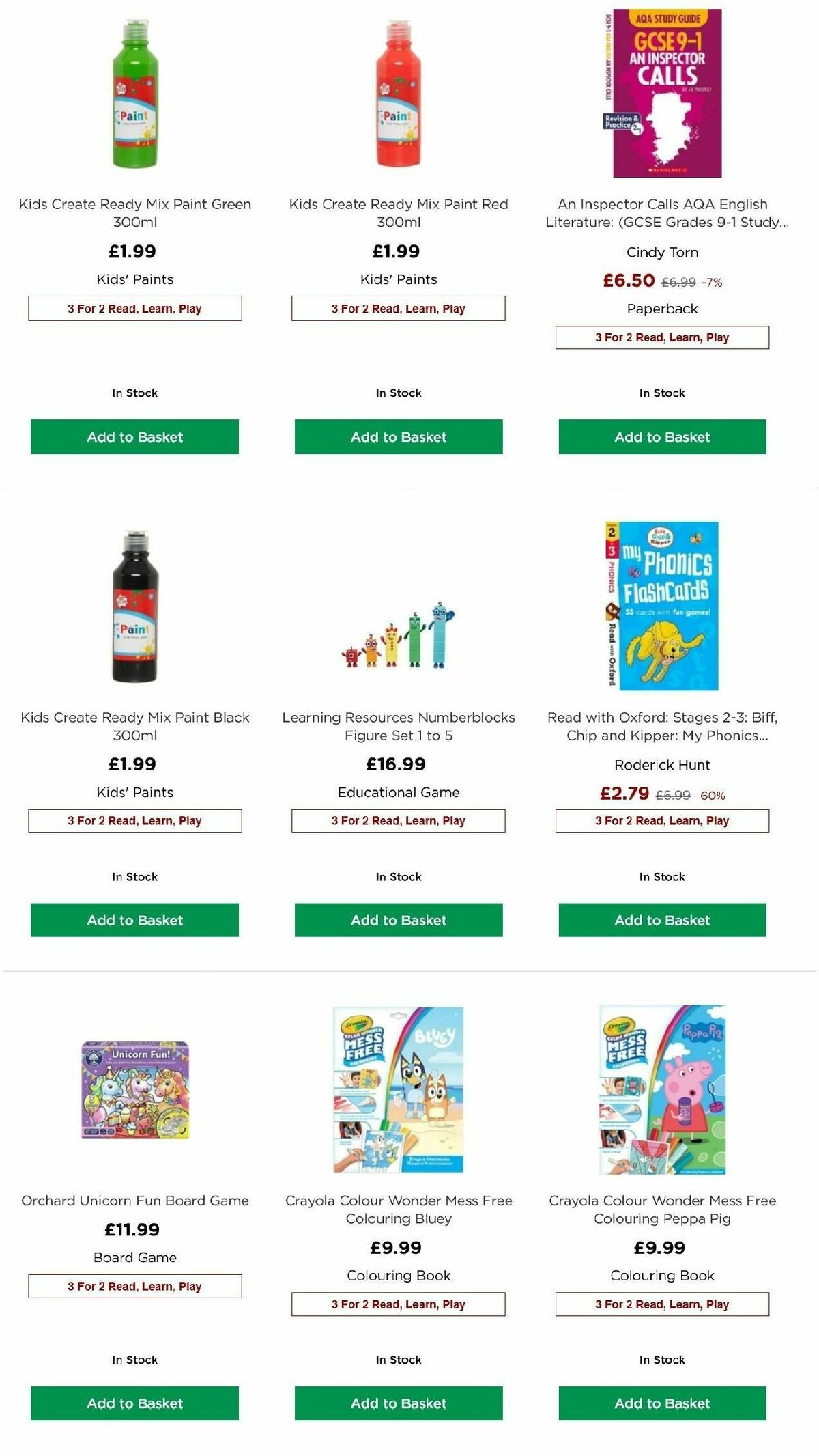 WHSmith Offers from 9 April