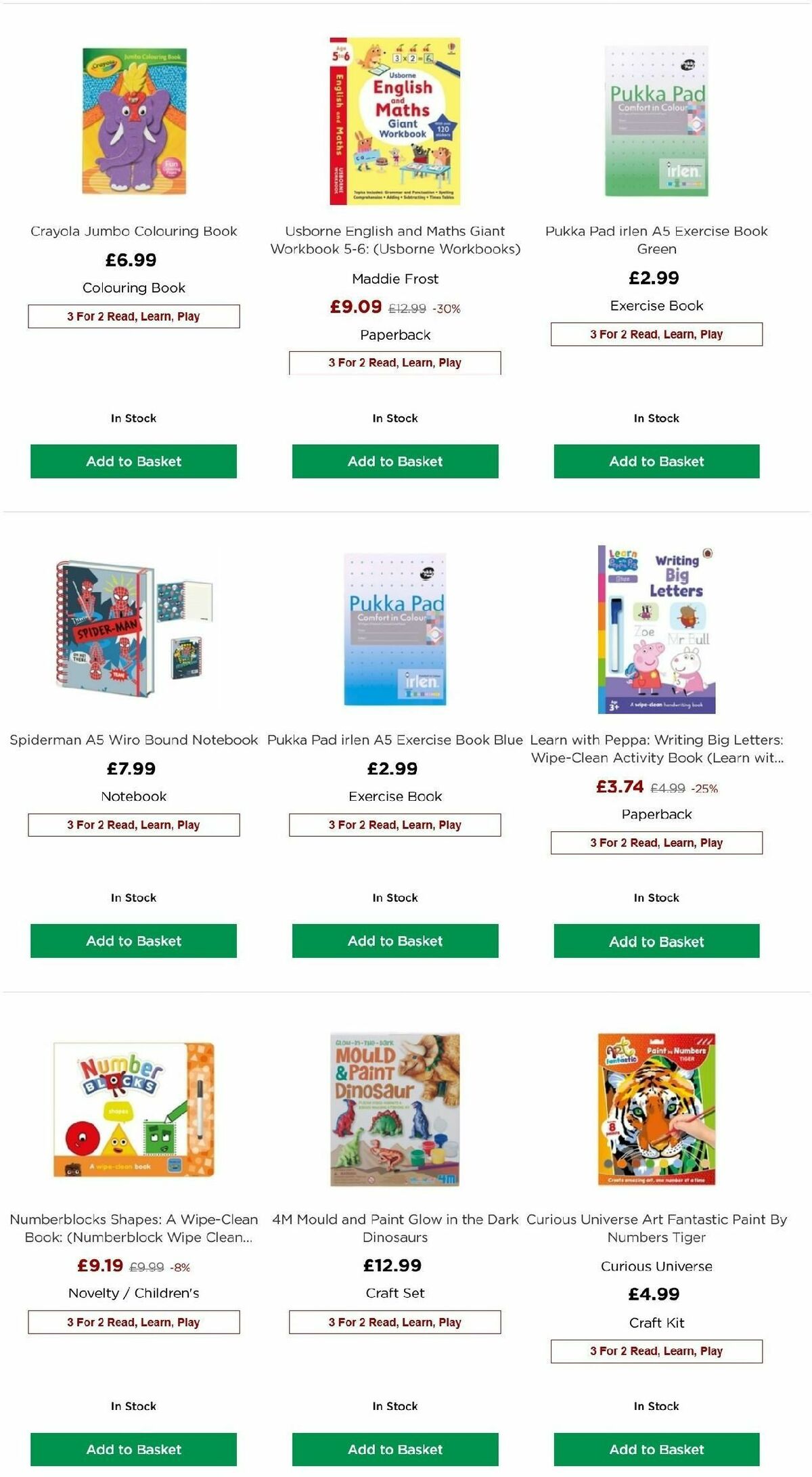 WHSmith Offers from 9 April