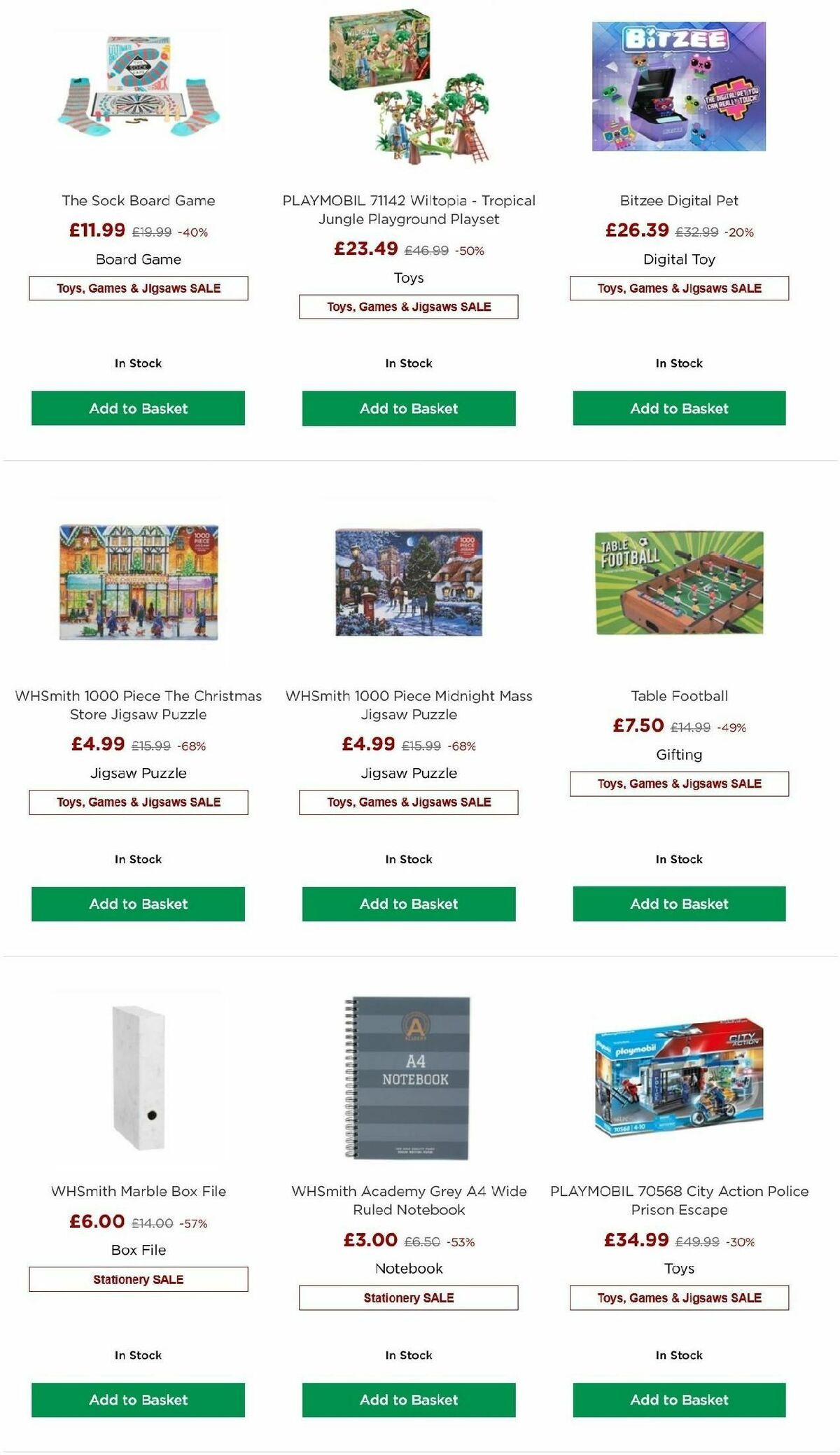 WHSmith Offers from 11 June